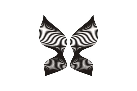 Butterfly Blend Line Logo Vector: A Stylish and Versatile Design Solution
