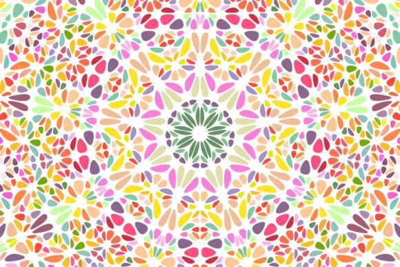 Discover the Beauty of Oriental Circular Mosaic Backgrounds