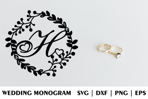 Embracing Elegance: The Letter H of Wedding Decorative Monogram for Modern Celebrations