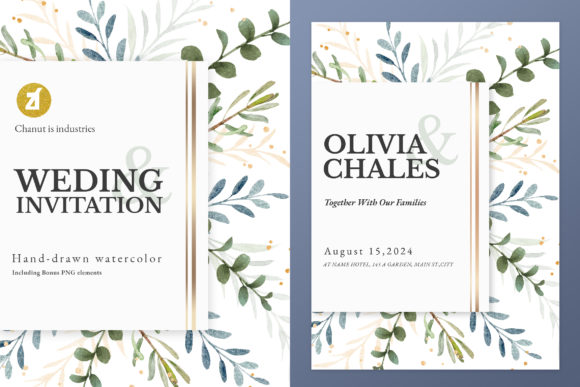 Eucalyptus Leaves for Elegant Wedding Invites