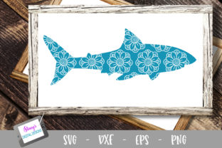 Exploring the Versatility of Shark with Mandala Pattern in Creative Projects