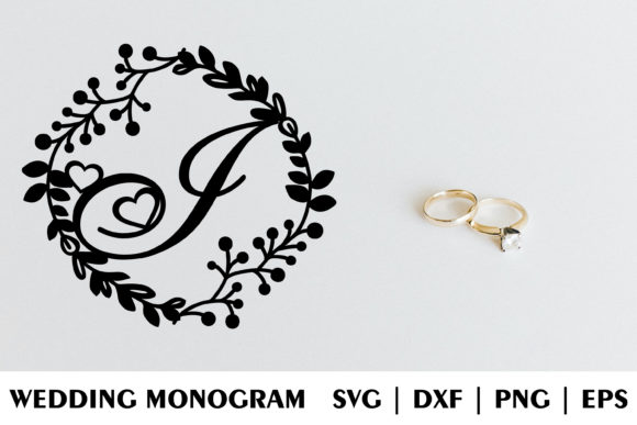 Letter I of Wedding Decorative Monogram: A Unique Touch for Your Special Day