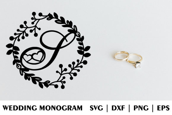 Letter S of Wedding Decorative Monogram: A Perfect Touch for Your Special Day