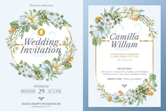 Primrose Wedding Invitation Graphic: A Comprehensive Guide for Elegant Invitations