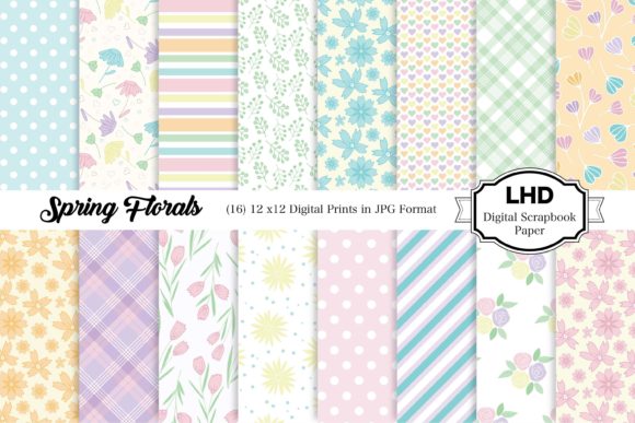 Spring Florals: A Comprehensive Guide to Vibrant and Versatile Digital Papers